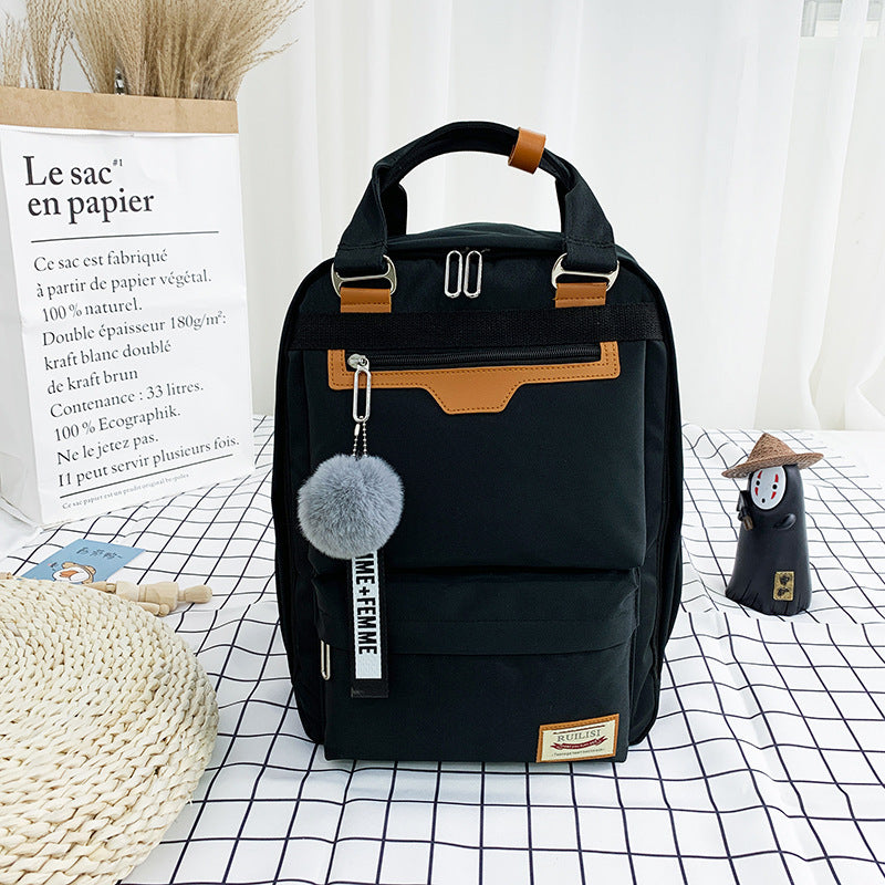Middle school student travel leisure backpack