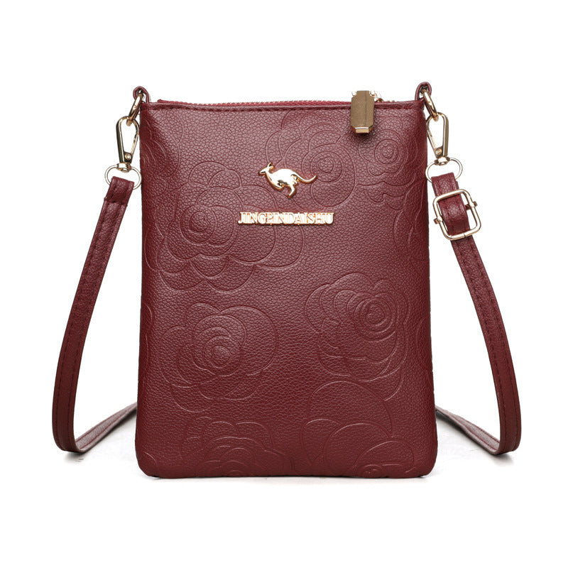 Flower Light Luxus Schultertasche