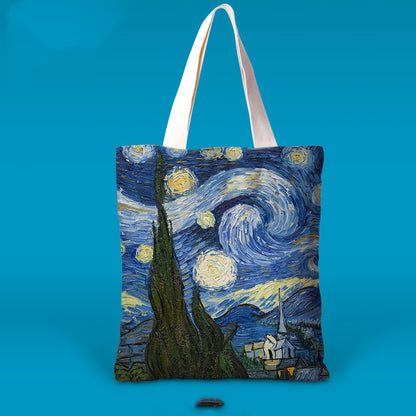 Impressionistische Canvas-Tasche