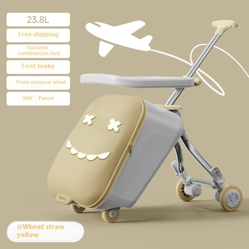 Children's Riding And Boarding Machine Trolley Case