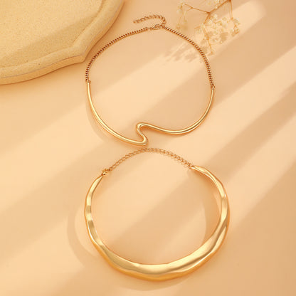 Collar de lujo ligero y a la moda para mujer.