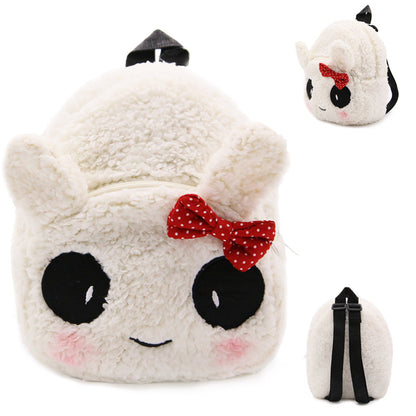 Mochila escolar de peluche