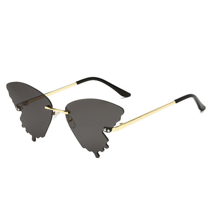 Sex Butterfly Sonnenbrille Männer Frauen Trend Bunte Street Shooting Tinte