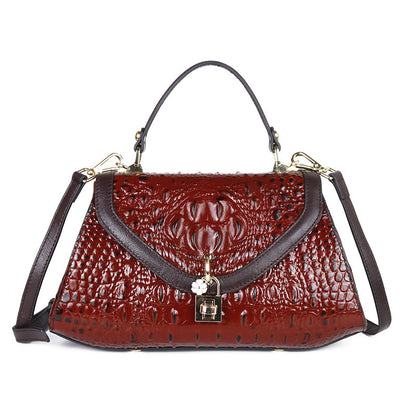 Rindsledertasche im europäischen und amerikanischen Stil