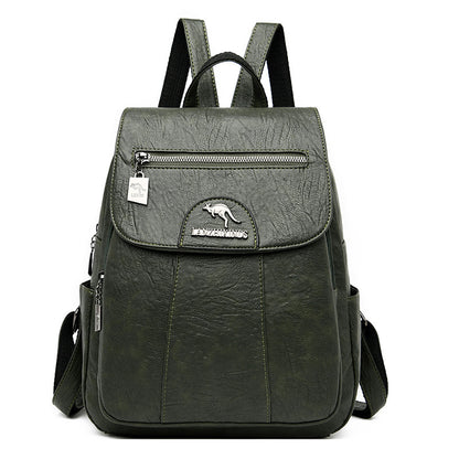Rucksack aus gewaschenem Schaffell