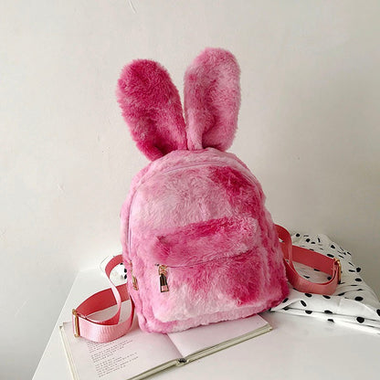 Mochila con orejas de conejo
