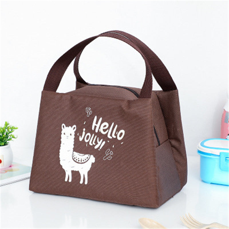 Japanese-style Cartoon Atudent Carry Lunch Bag