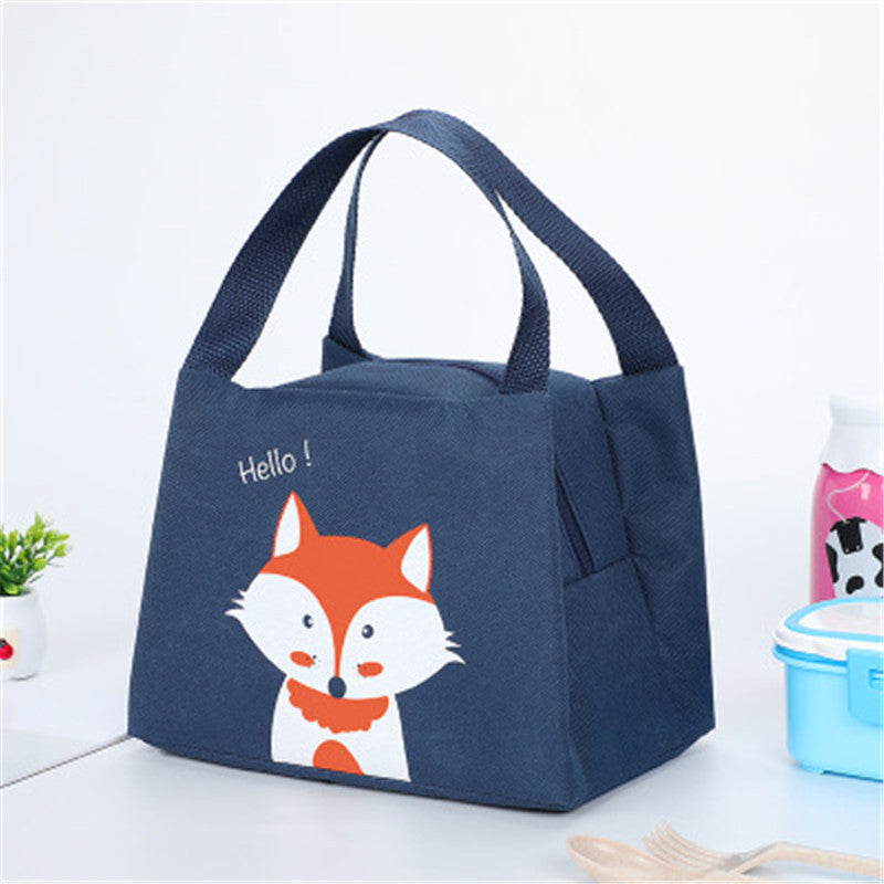 Japanese-style Cartoon Atudent Carry Lunch Bag