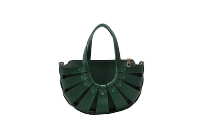 Bolso de hombro tejido hueco