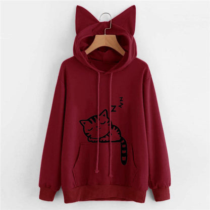Sudadera de manga larga con capucha para mujer, top corto informal
