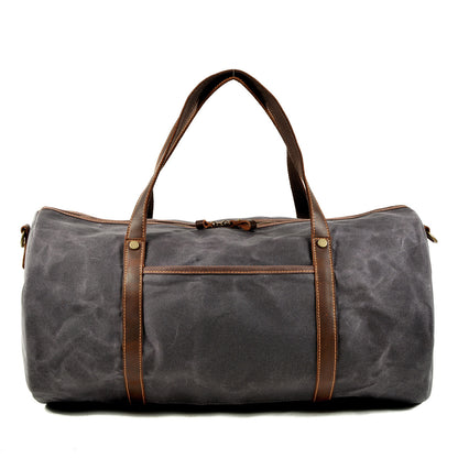 Bolsa de viaje plegable retro europea y americana, portátil, de gran capacidad, impermeable, para gimnasio, para actividades al aire libre y ocio.