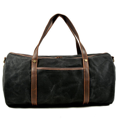 Bolsa de viaje plegable retro europea y americana, portátil, de gran capacidad, impermeable, para gimnasio, para actividades al aire libre y ocio.