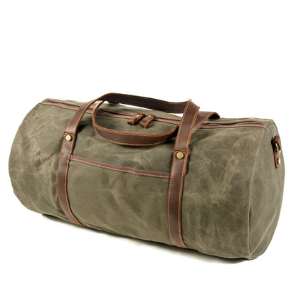 Bolsa de viaje plegable retro europea y americana, portátil, de gran capacidad, impermeable, para gimnasio, para actividades al aire libre y ocio.