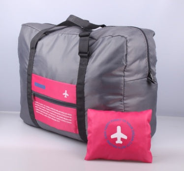 Faltbare Reisetasche mit großer Kapazität, wasserdichte Nylon-Sporttasche, zusammenklappbarer Aufbewahrungs-Organizer für unterwegs