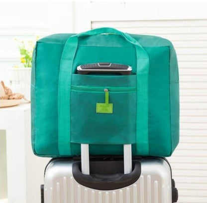Faltbare Reisetasche mit großer Kapazität, wasserdichte Nylon-Sporttasche, zusammenklappbarer Aufbewahrungs-Organizer für unterwegs