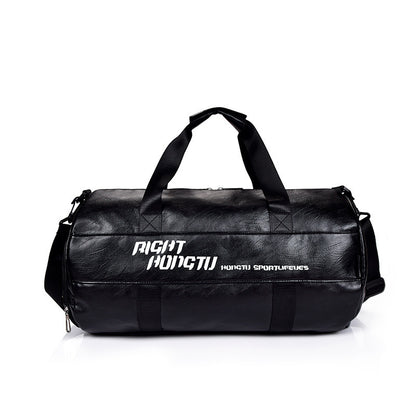 Bolsa de viaje de gran capacidad para entrenamiento deportivo, bolso de mano impermeable de PU, bolsa de gimnasio.