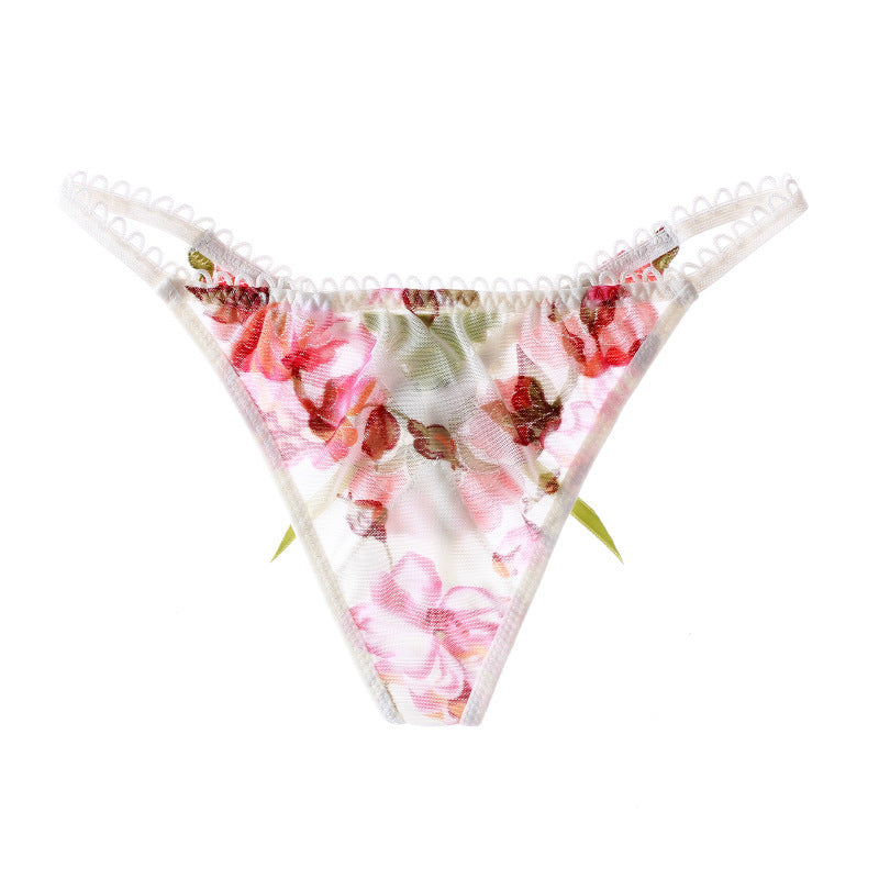 SexyThong Women Lace Low Waist T Pants