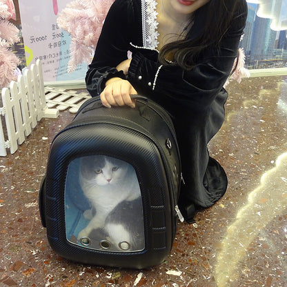 Mochila cápsula para mascotas, mochila portátil para gatos, mochila para mascotas