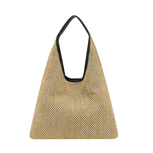 Bolsos tejidos para mujer, bolsos casuales
