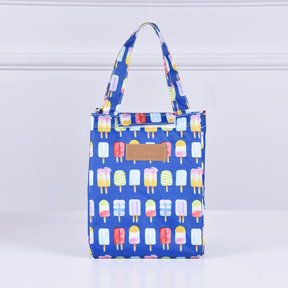 Bolsa térmica para almuerzo con dibujos animados, ideal para picnic al aire libre