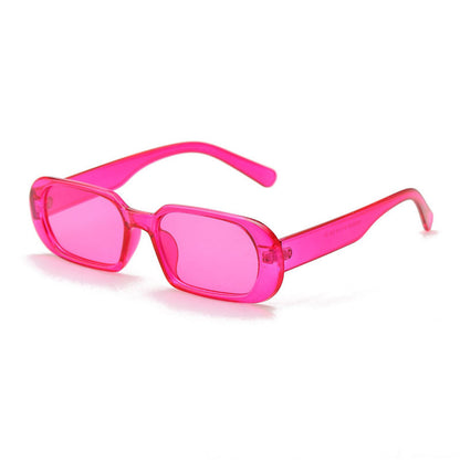 Gafas de sol cuadradas pequeñas, gafas de sol retro de moda para hombres y mujeres europeos y americanos.