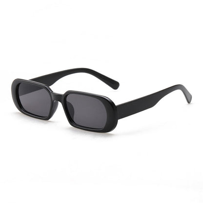 Gafas de sol cuadradas pequeñas, gafas de sol retro de moda para hombres y mujeres europeos y americanos.