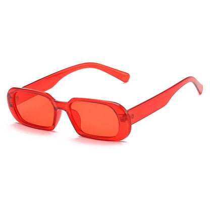Gafas de sol cuadradas pequeñas, gafas de sol retro de moda para hombres y mujeres europeos y americanos.