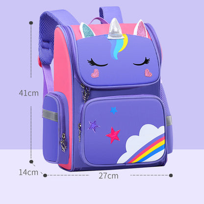 Mochilas escolares para niños, estudiantes de primaria, grados 1 a 6, impresión