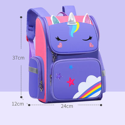 Mochilas escolares para niños, estudiantes de primaria, grados 1 a 6, impresión