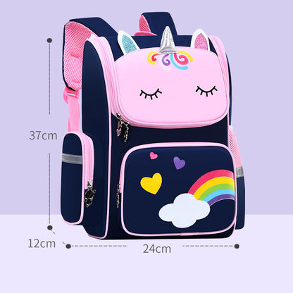 Mochilas escolares para niños, estudiantes de primaria, grados 1 a 6, impresión