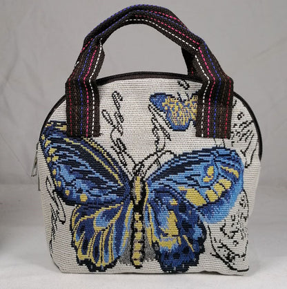 Bolsa para lonchera con dibujos de animales, pequeña y portátil.