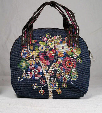 Bolsa para lonchera con dibujos de animales, pequeña y portátil.