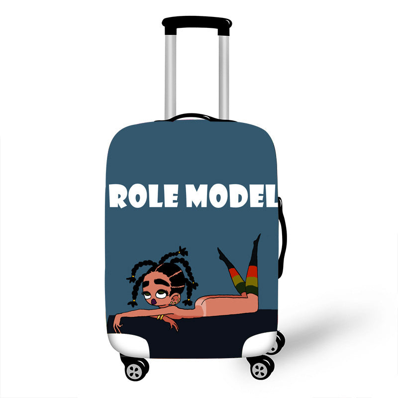 African Art Trolley Bag