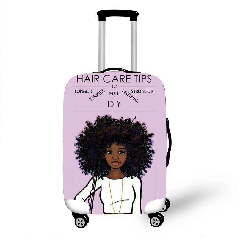 African Art Trolley Bag
