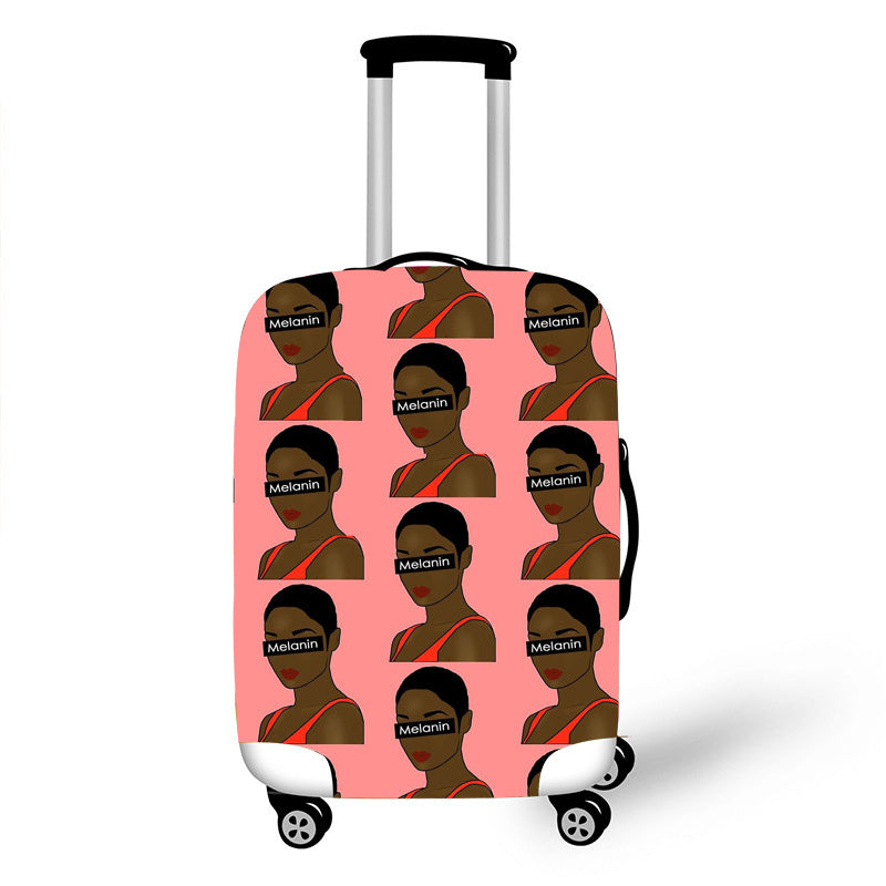 African Art Trolley Bag