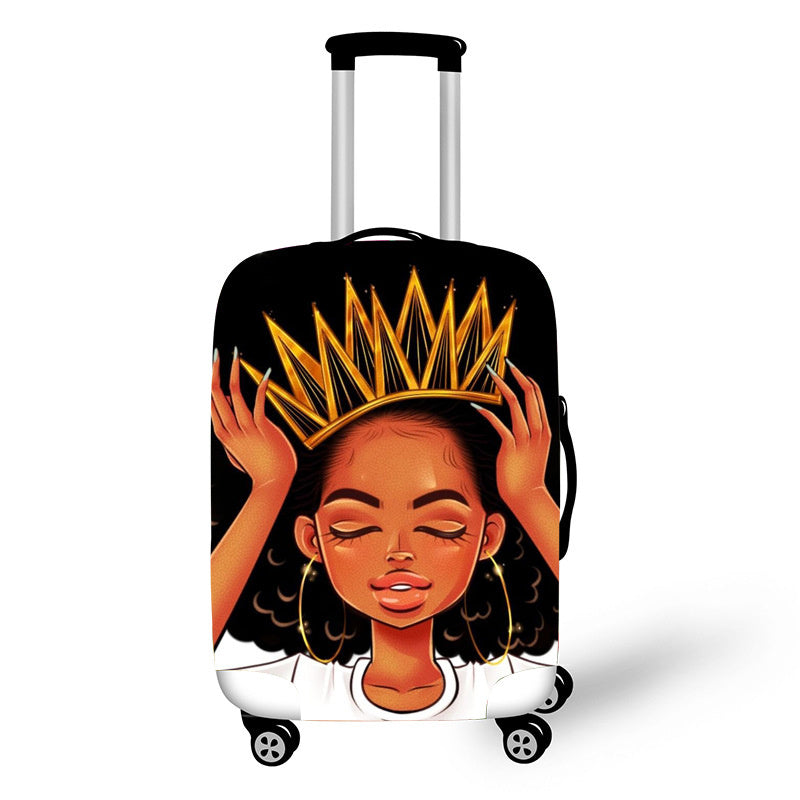 African Art Trolley Bag