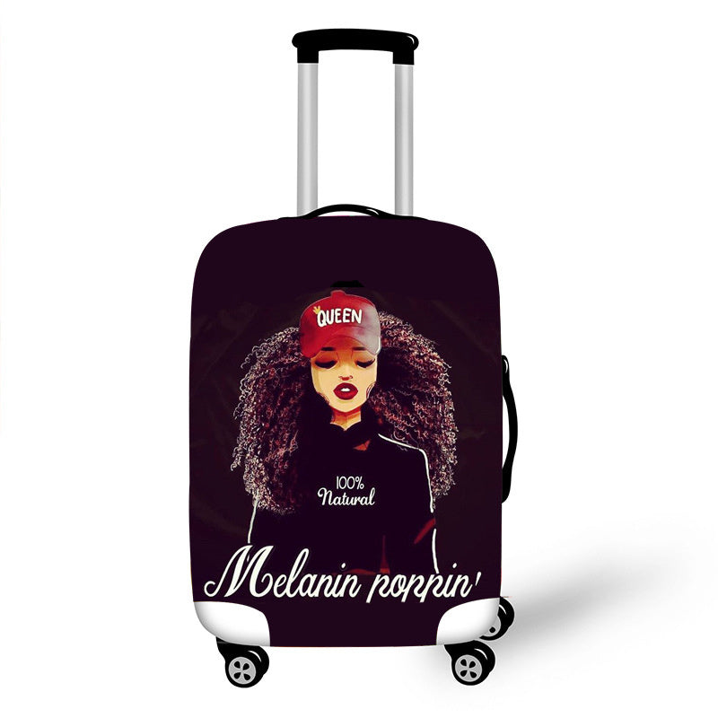 African Art Trolley Bag