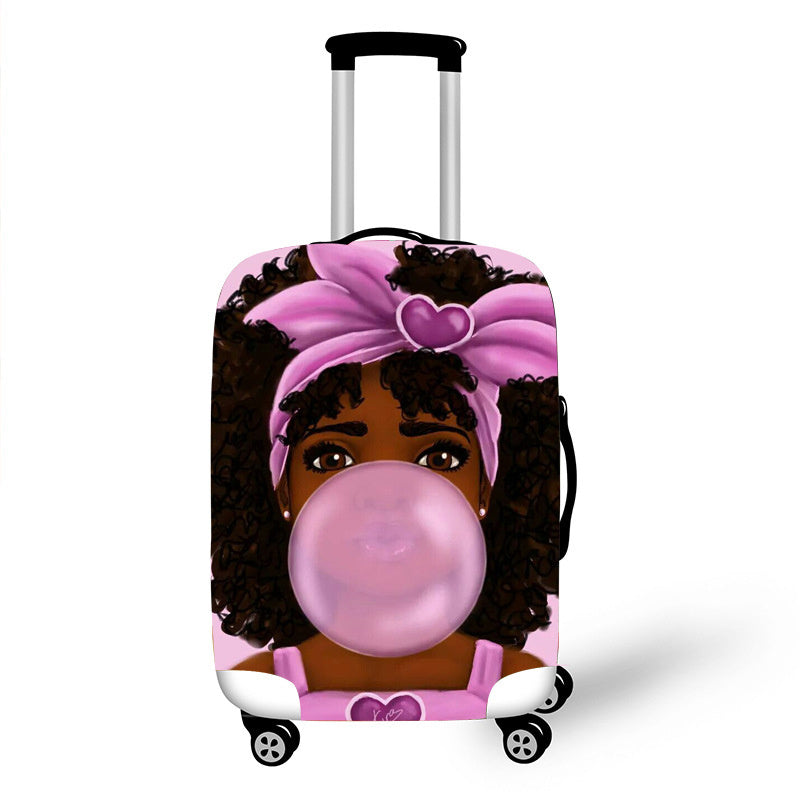 African Art Trolley Bag