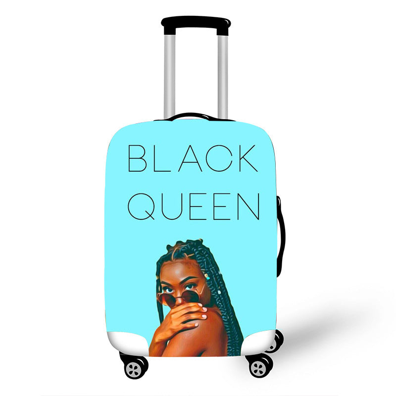 African Art Trolley Bag