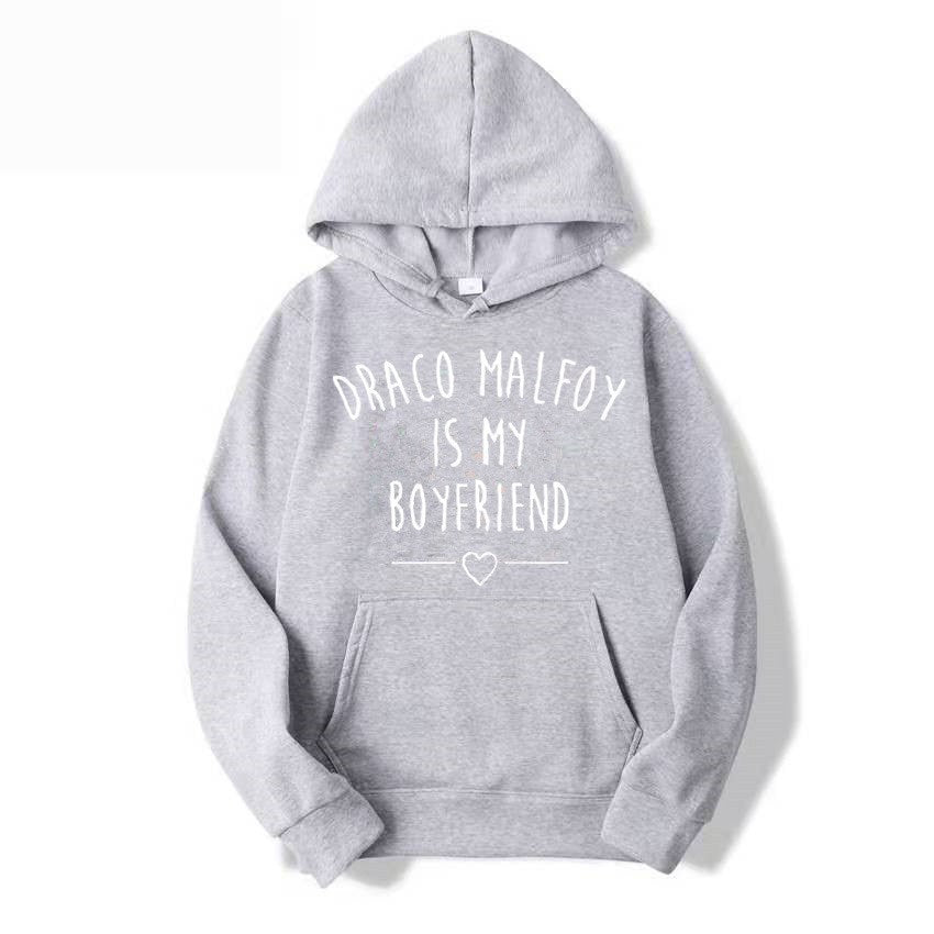 Women's Sweatshirt Fleece Letter Print Hoodie Casual Pullover