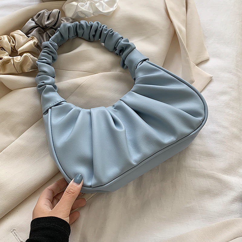 Simple Hand Fold Bag, Fashion Temperament, Underarm Shoulder Bag, Hand Bag
