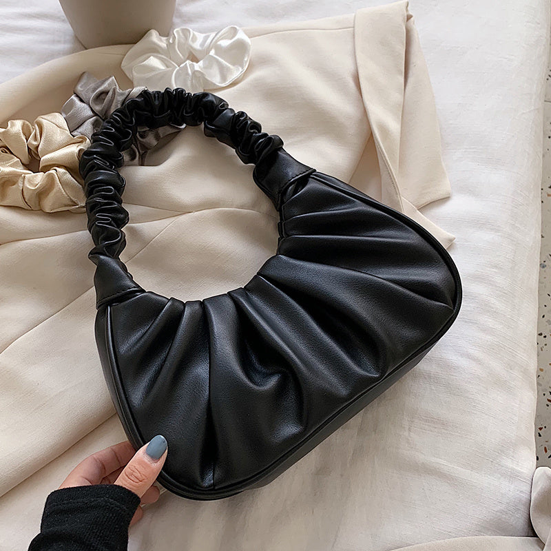 Simple Hand Fold Bag, Fashion Temperament, Underarm Shoulder Bag, Hand Bag
