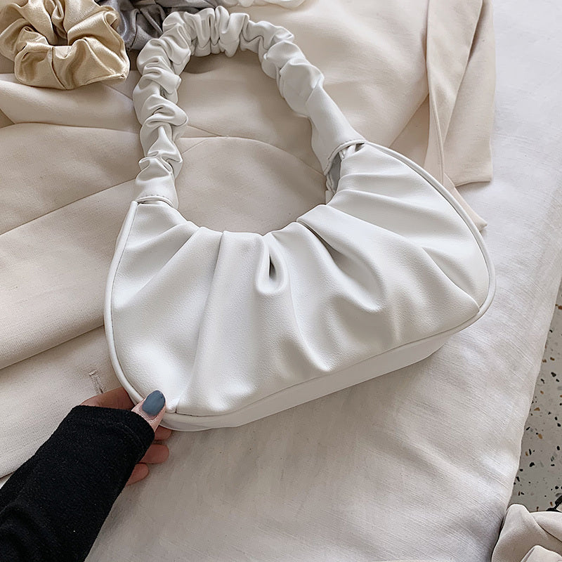 Simple Hand Fold Bag, Fashion Temperament, Underarm Shoulder Bag, Hand Bag