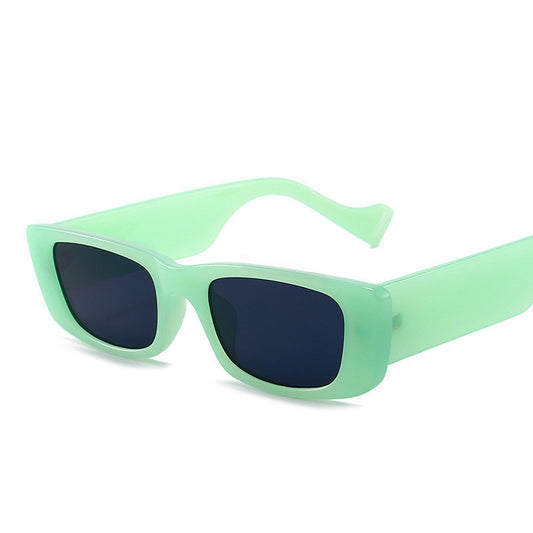 New Retro Small Frame Square Sunglasses Men And Women European And American Trend Sunglasses Street Photography Sunglasses