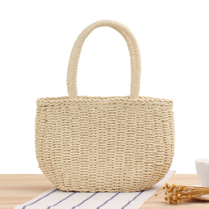 Bolsos de playa tejidos a mano para las vacaciones