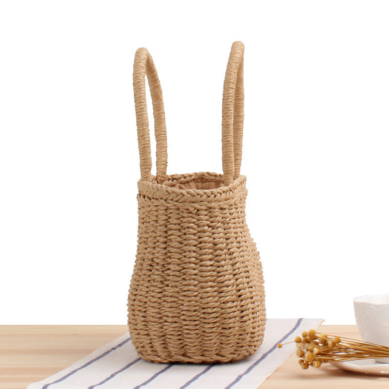 Bolsos de playa tejidos a mano para las vacaciones