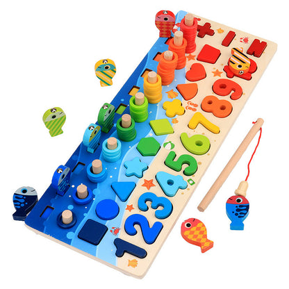 Kinderspielzeug, Puzzles, Puzzles, Babyzahlen, Früherziehung, Intellektuelle Entwicklung, Holz 1 Kleinkind Jungen