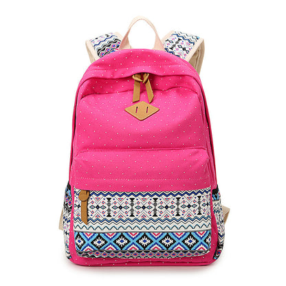 Rucksack mit Canvas-Print
