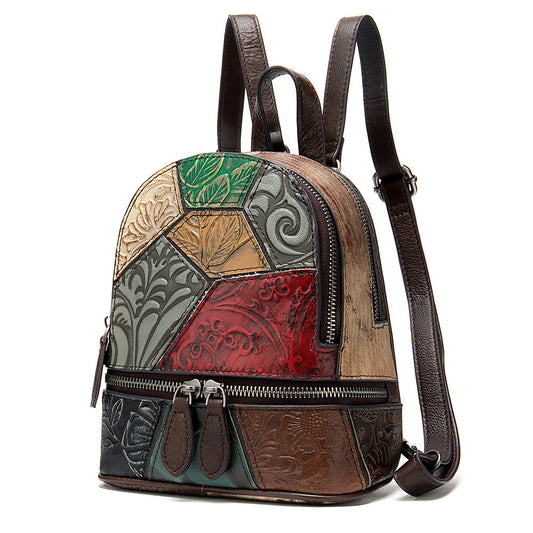 Cowhide Women's Backpack