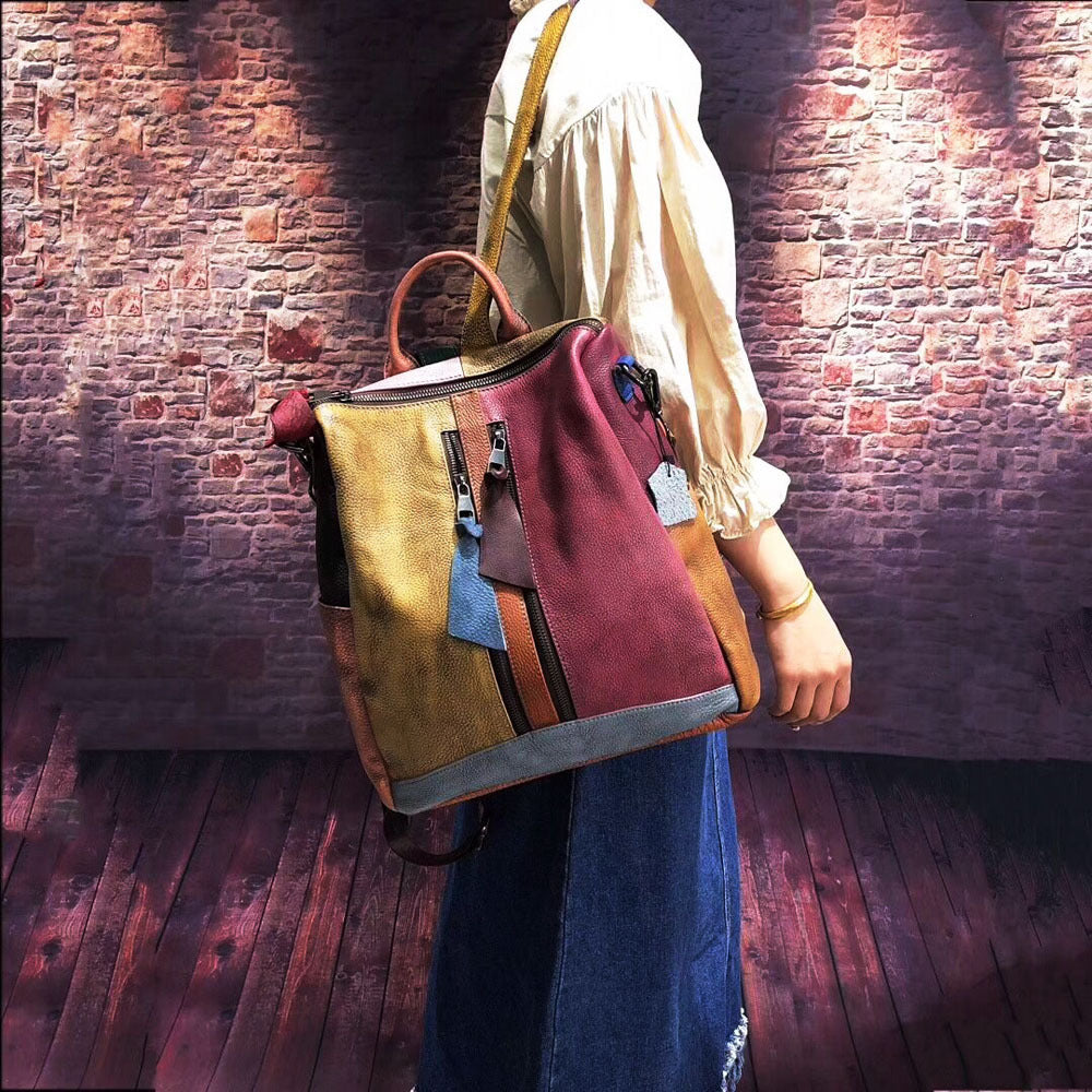Cowhide Leather Backpacks